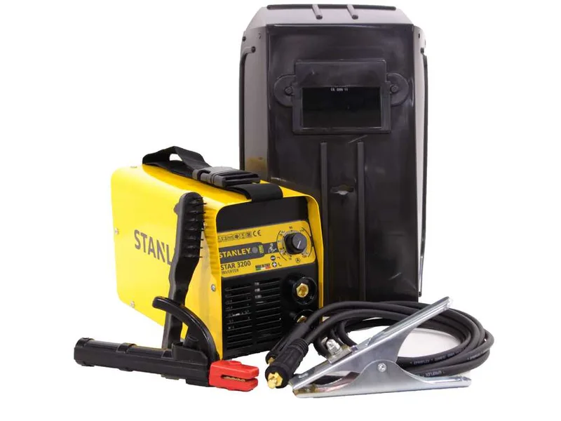 Poste à souder inverter MMA Stanley STAR 3200 - 130A max - 230V - cycle @155A - kit