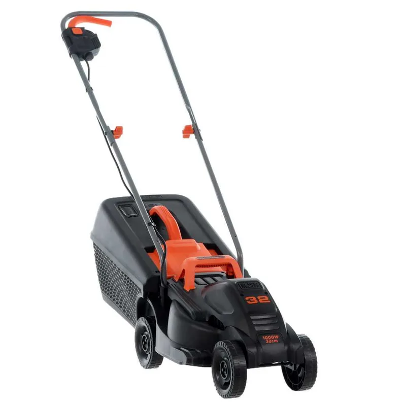 Black & Decker BEMW351-QS - Tondeuse à gazon électrique - 1000W - Coupe de 32 cm