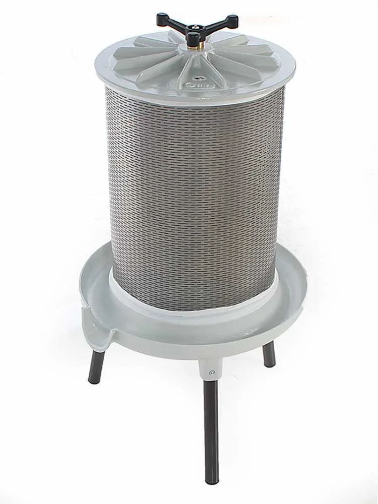 Grifo PEW20 – Pressoir hydraulique pour fruits 20 L – Cuve en acier inoxydable
