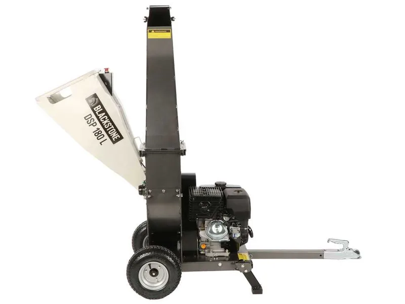 BlackStone DSP 180 L - Broyeur à essence - avec moteur à essence Loncin de 420 cm3
