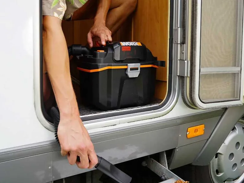 Worx Nitro WX031.9 - Aspirateur portable à batterie pour eau et poussières