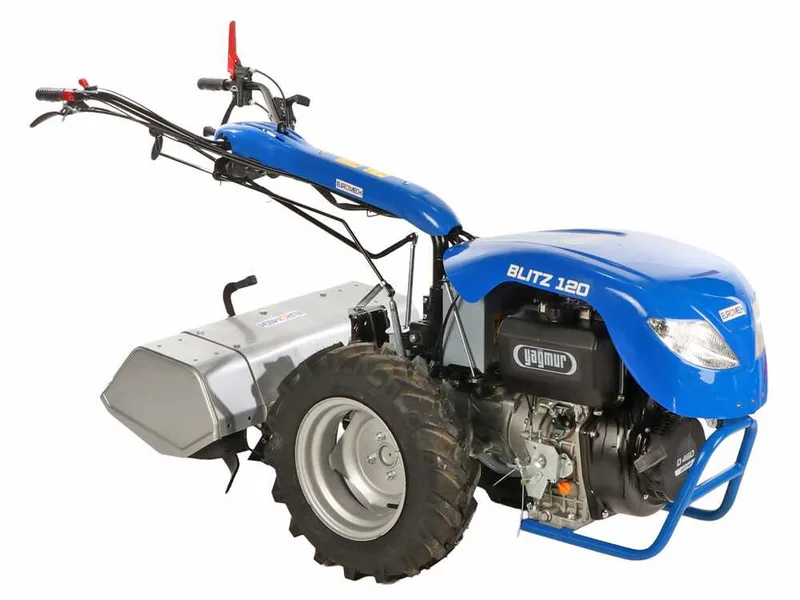 EuroMech BLITZ 120 - Motoculteur diesel - Yagmur D460 - 12 CV - Démarrage électrique
