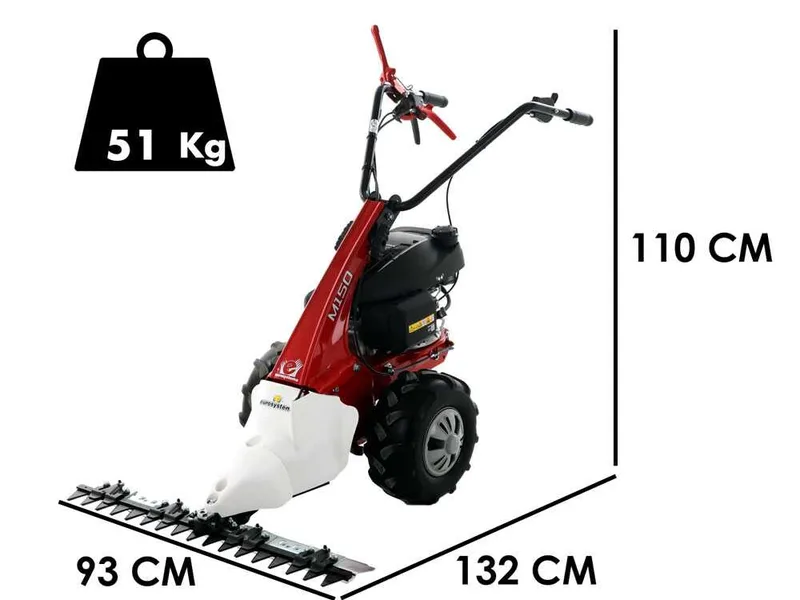 Eurosystems Minieffe M150 RM - Motofaucheuse multifonction - Honda GCVx 170