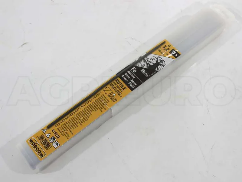 Électrodes rutiles Ø 3,2 mm - 16 pièces