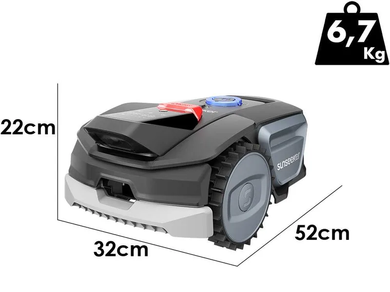 Sunseeker V1 - Robot tondeuse - Sans installation