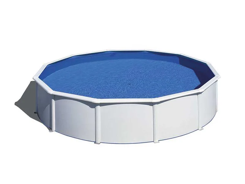 Gre Fidji Ronde Ø550 x 120 cm - Piscine hors-sol en acier