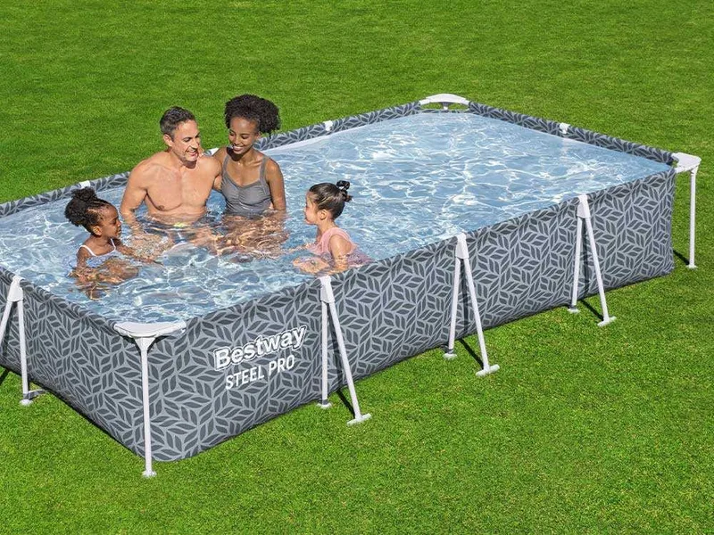 Bestway Steel Pro 561FT - 366x201x66 cm - Piscine hors-sol pour 5-6 personnes