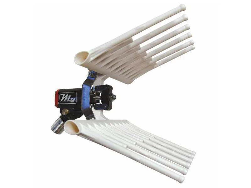 Lisam MG Magnesium Light - Peigne vibreur pneumatique - secoueur à olive 6 bars - 1700 battements par minute