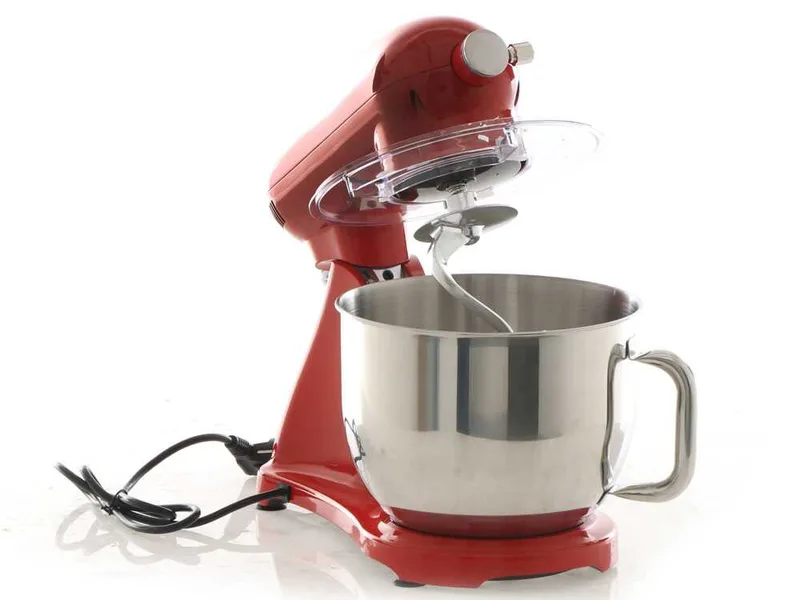 DCG KM1510R 7l - Batteur mélangeur planétaire - Avec cuve en acier de 7 litres - Multifonction à enclenchement rapide