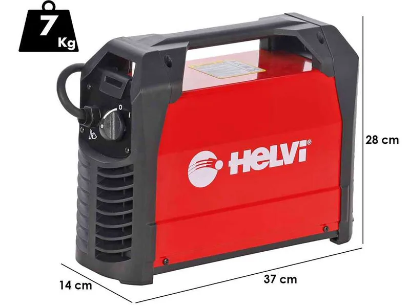 Helvi Galileo 200 - Poste à souder inverter (mma/tig lift), courant continu (cc)