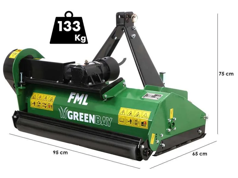 Greenbay FML 85 - Broyeur agricole pour tracteur - Série légère