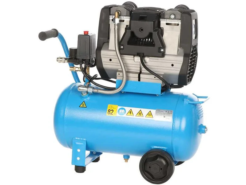 Abac pole position quiete OS20 - Compresseur d'air électrique monophasé insonorisé - Oil-less - Moteur 2 CV - 24 L