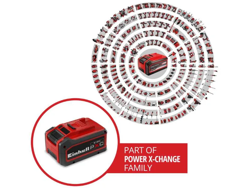 Batterie supplémentaire Einhell Power X-Change Plus Multi-Ah – 18 V / 5,0-8,0 Ah