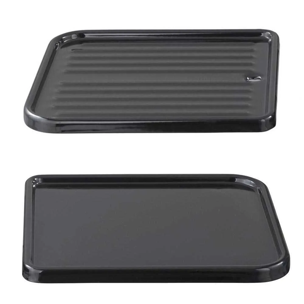 Grille et plancha pour réchaud latéral