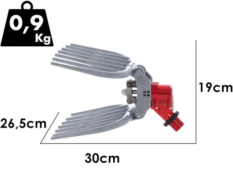 Sbaraglia S21 - Peigne vibreur pneumatique - Secoueur à olive à air comprimé - 2100 bpm