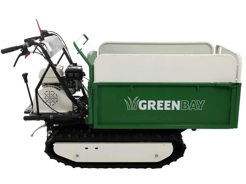 Brouette à moteur GreenBay expander 500 honda GX200 - Caisson extensible - Charge 500 kg