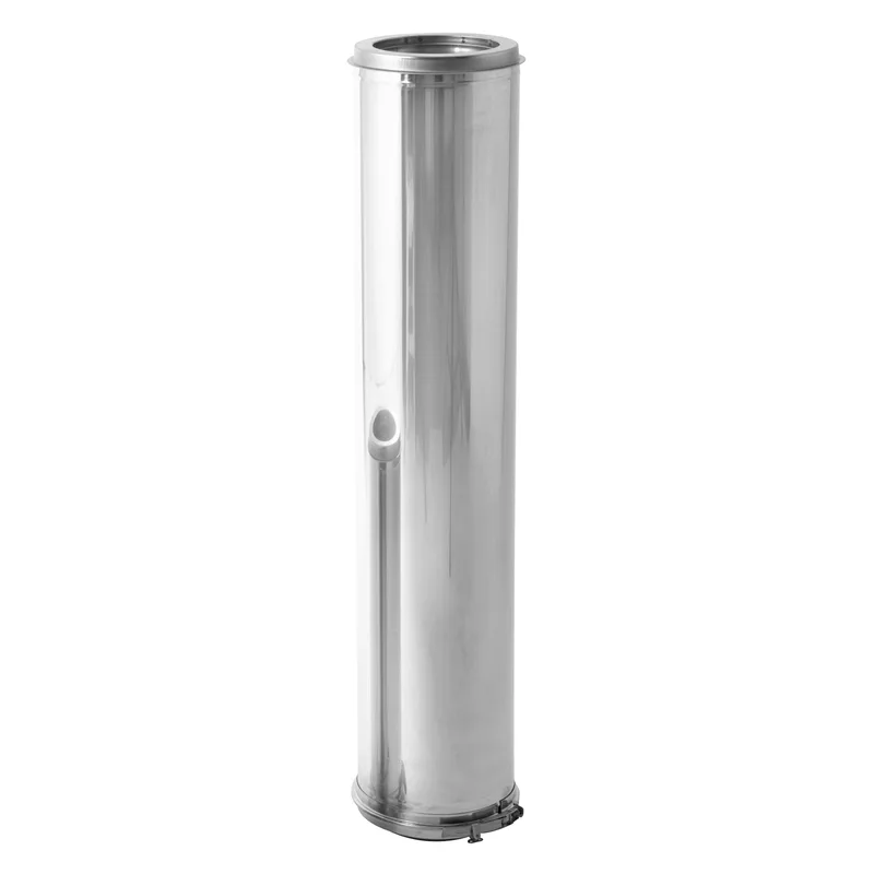 Opsinox conduit de cheminée en acier inoxydable 180mm élément de longueur B1000