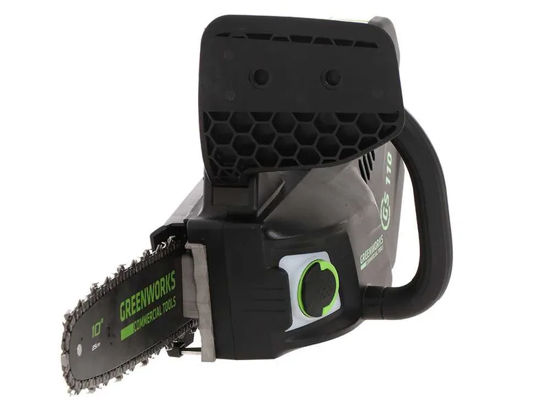 Greenworks GD40TCS - Tronçonneuse de taille électrique 40V 2Ah - Guide 25 cm