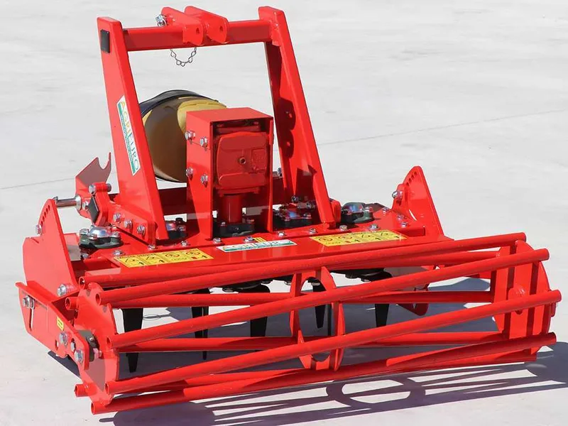 Herse rotative ultra-légère RO 88 - largeur de travail 88 cm - 10 lames Série légère - Prise de force anti-horaire (Rotation vers la gauche)