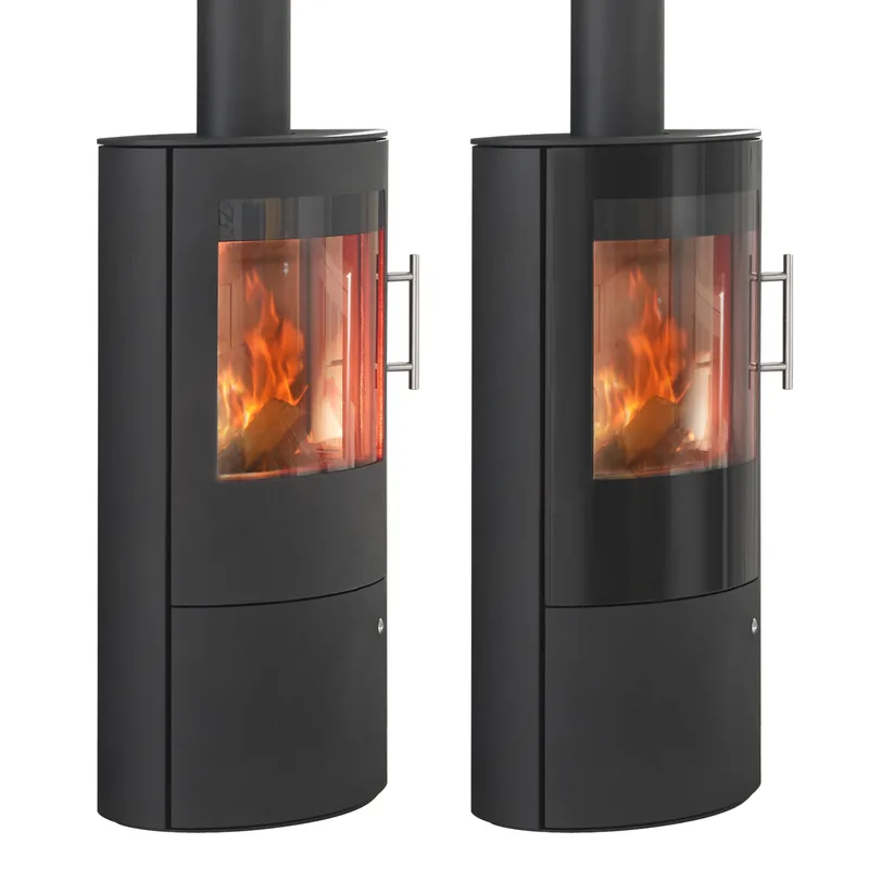 Poêle à bois Draco M de Königshütte avec porte en verre