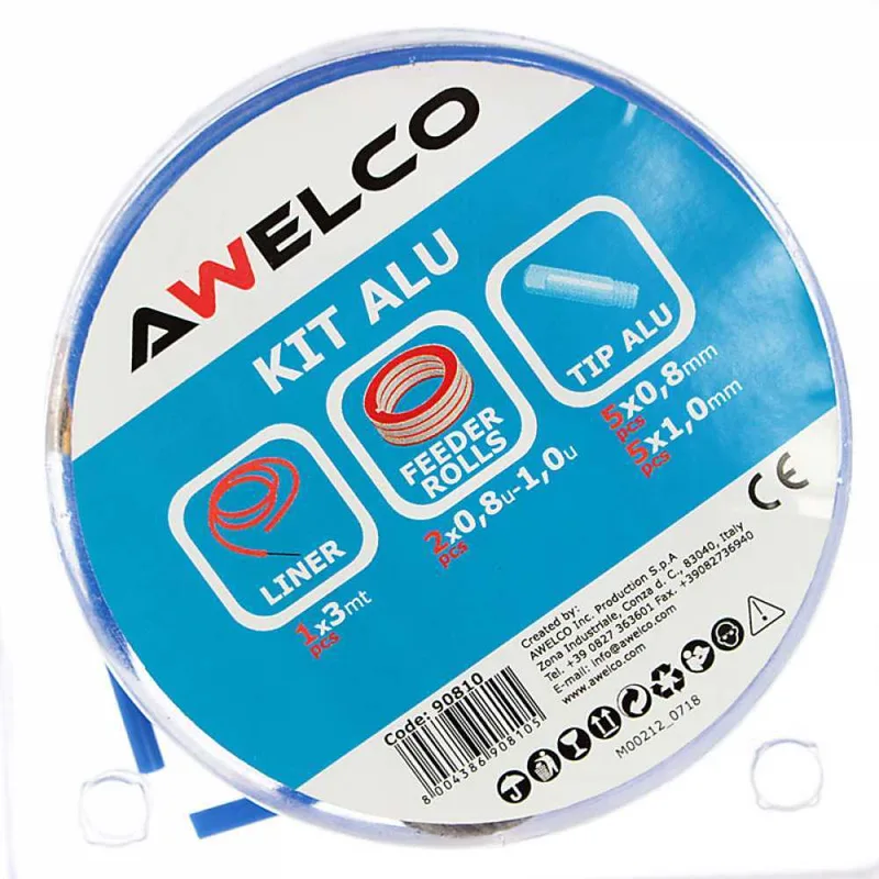 Kit alu awelco - Kit soudure aluminium pour Awelco pulsemig 250