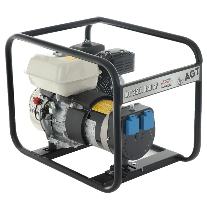 AGT 2501 HSB SE GP - Groupe électrogène 2.2 kW monophasé à essence - Continu 2.1 kW Monophasé