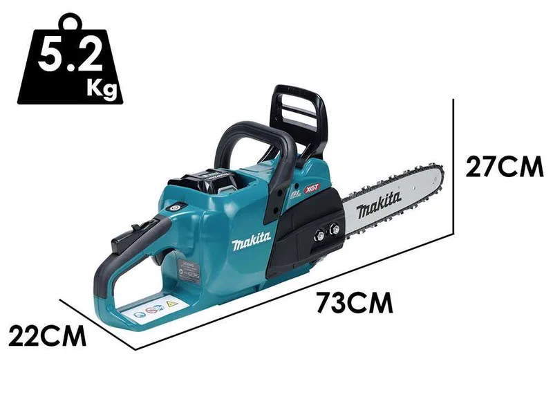 Makita XGT UC024G - Tronçonneuse à batterie - Coupe de 30 cm - 40 V/5 Ah