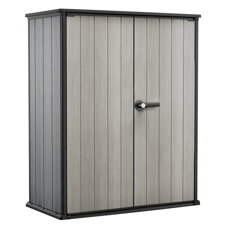 Keter High Store - Armoire à outils de jardin - 140x73x170 cm