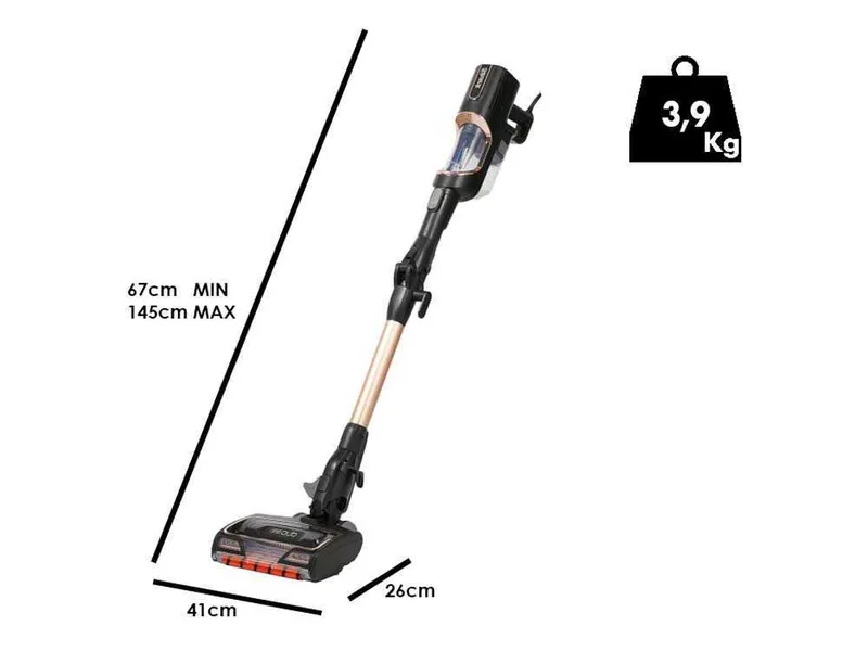 Shark HZ500EUT - Aspirateur - Balai électrique - 2 en 1 - Avec kit Pet