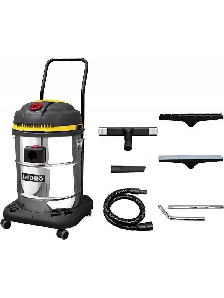 Lavor WD 255 XE - Aspirateur eau et poussière - aspirateur avec bidon 55 L - Puissance maximale 2800 W