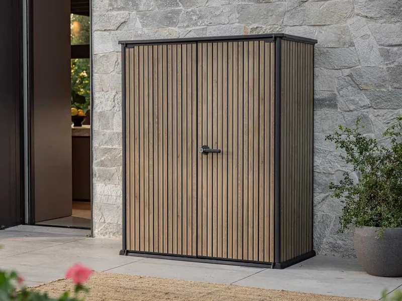Keter Signature Venetian - Armoire à outils de jardin - 140 x 73 x 170 cm