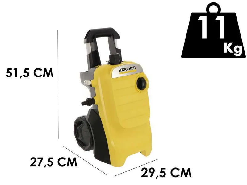 Nettoyeur haute pression à eau froide Karcher K4 Compact - 420 l/h - 130 bars