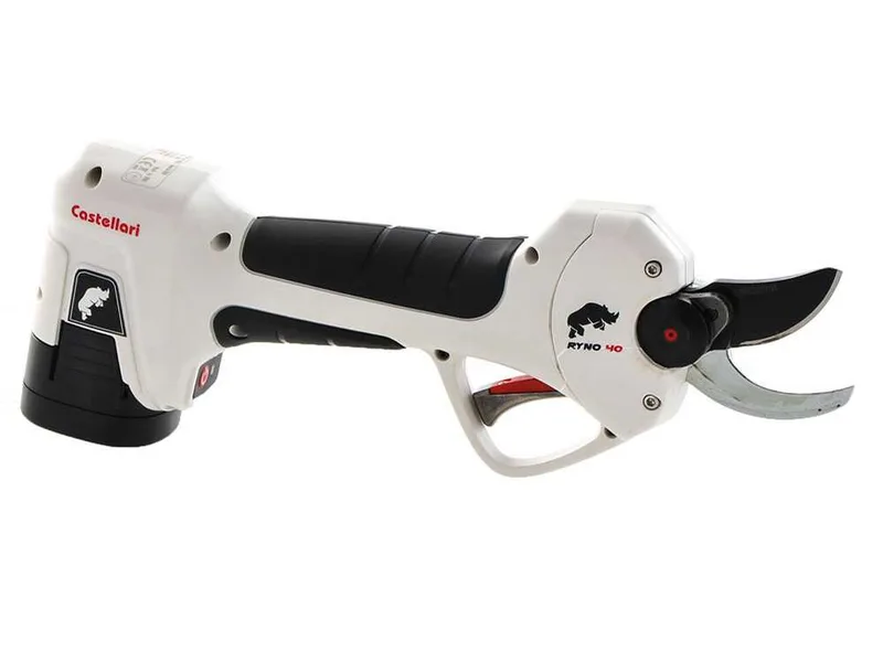 Castellari Ryno 40 - Sécateur électrique de taille - 2x 14,4V - 2,5 Ah - Diamètre de coupe 25 mm