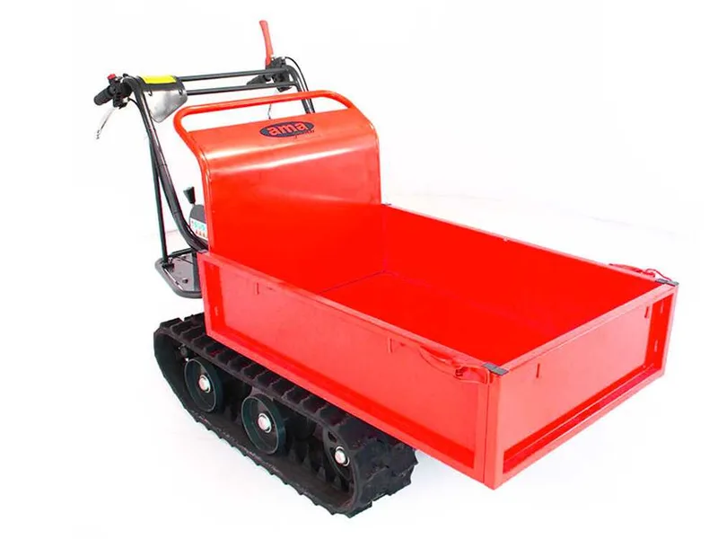 Brouette motorisée à chenilles AMA TAG300T avec benne extensible capacité 300 kg
