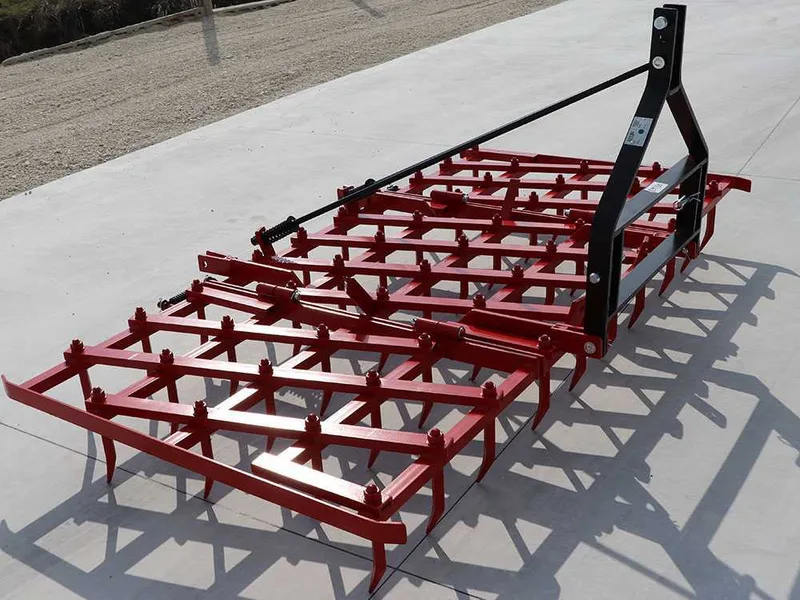 Herses à dents fixes série lourde AgriEuro EPP50 - Porté / Tracté - 50 dents refermables - 250 cm