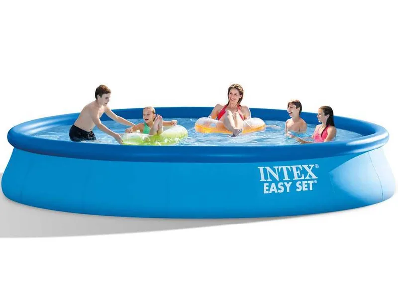 Intex Easy Set 28158NP - Ø457x84 cm - Piscine gonflable + Épurateur à cartouche