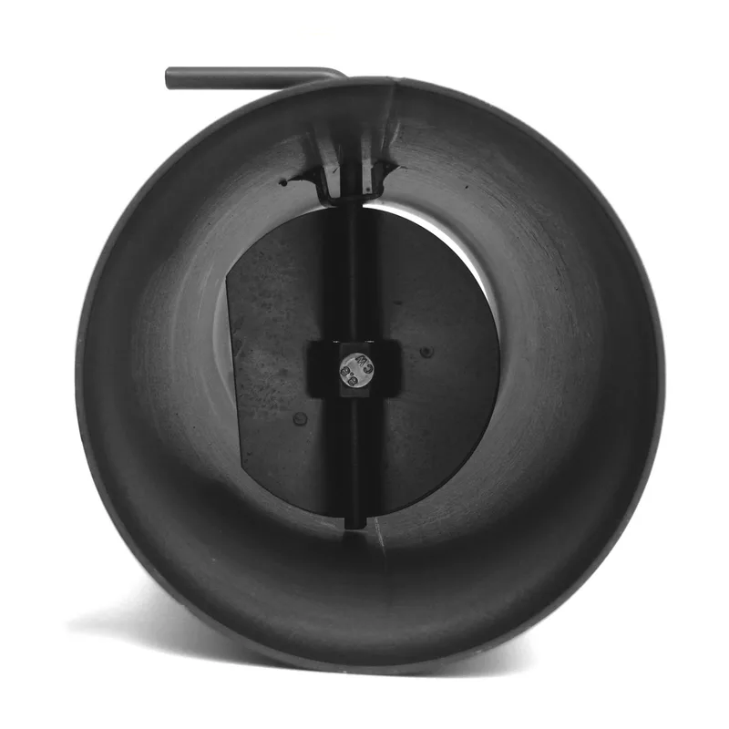 Raik Basic régulation de tirage 120mm gris fonte L: 1000mm pour tuyau de fumée / conduit de fumée