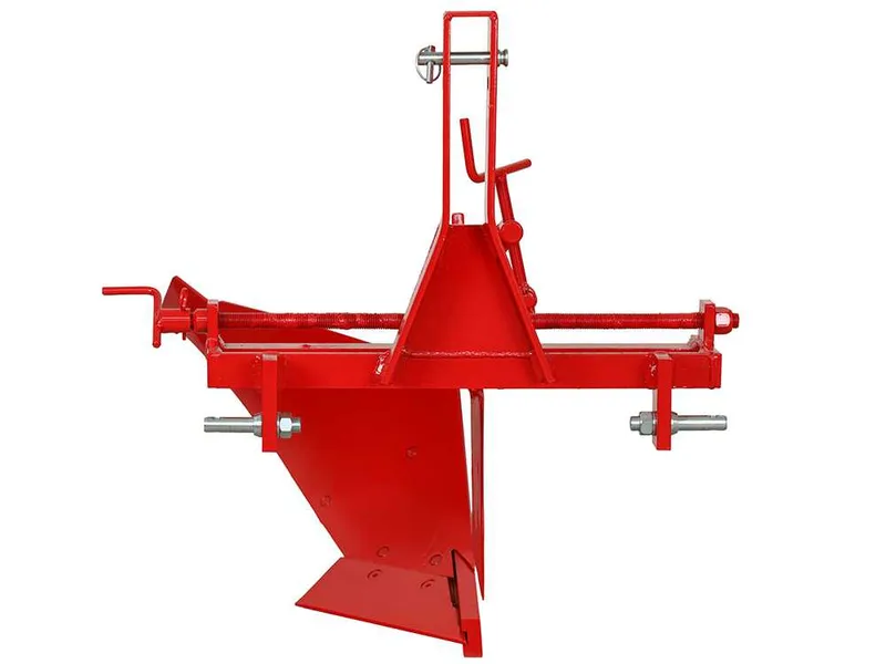 MDS-01C - Charrue mono-soc à dent - Réglage latéral manuel par vis - Pour tracteurs avec attelage à trois points