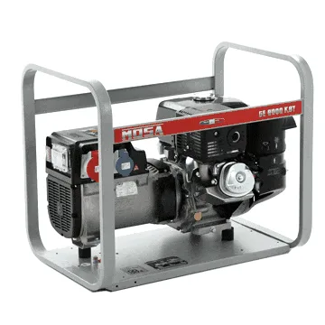 MOSA GE 8000 KBT - Groupe électrogène à essence 6.4 kW - Continue 5.6 kW Triphasé - Moteur Kohler CP CH440