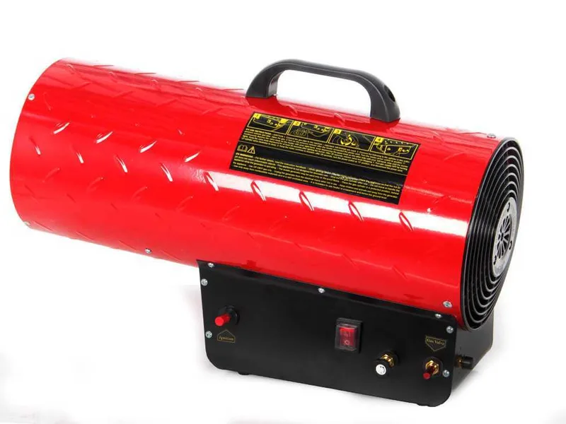 Générateur d'air chaud à gaz GeoTech GH 5300 F - démarrage piézoélectrique manuel