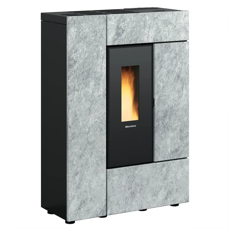 Extraflame Evolution Line Gabriella Plus poêle à granulés pierre naturelle