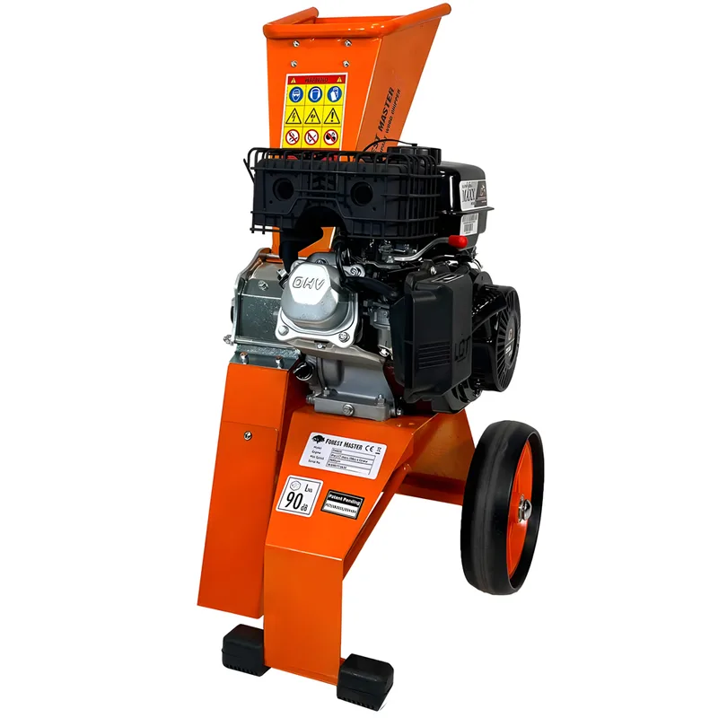 Forest Master FM6DDES-MUL - Broyeur à essence - Moteur à essence LCT de 6 CV - Démarrage électrique