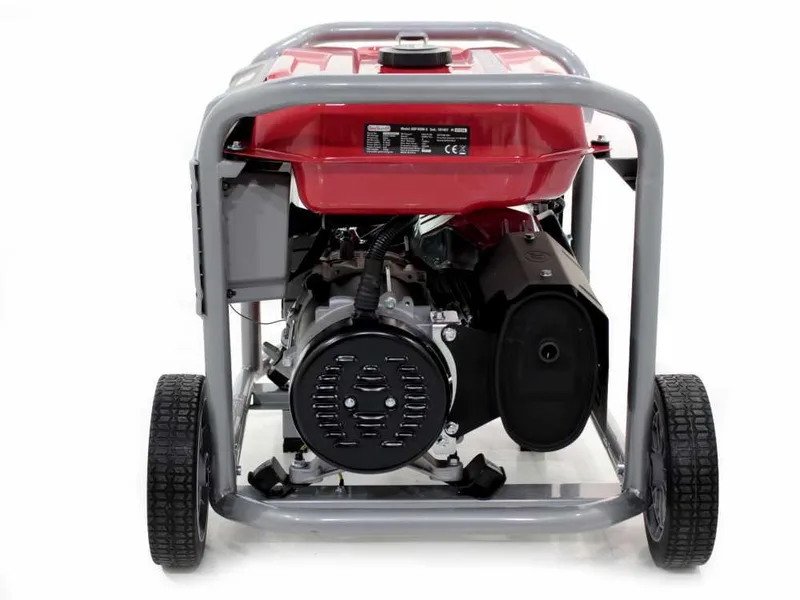 GeoTech Pro GGP 8000-3 - Groupe électrogène sur chariot avec AVR 6.6 kW - Continue 6 kw Triphasé
