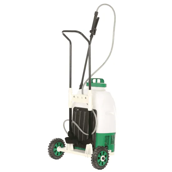 Ribimex Pila 16 - Pompe de pulvérisation sur chariot à batterie - 16 litres - 20 V - 2 Ah