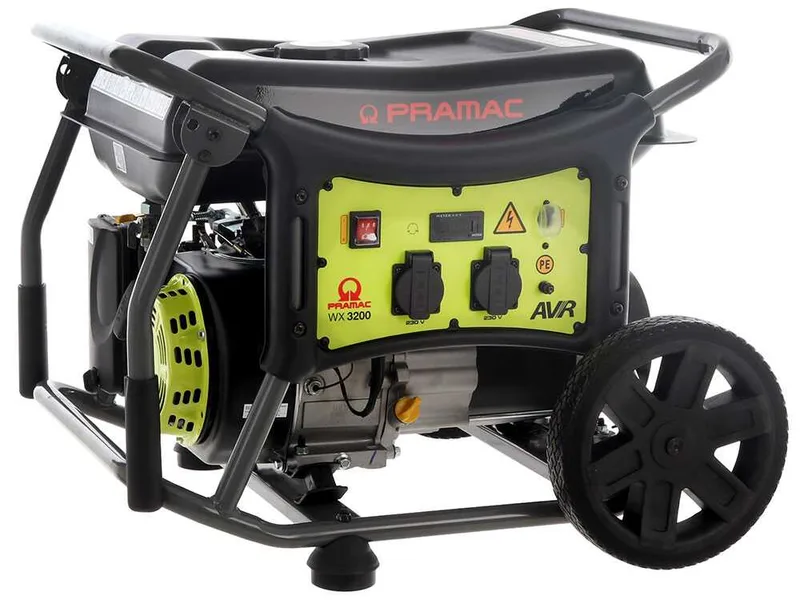 Pramac WX3200 - Groupe électrogène 2.85kw monophasé à essence - Sur chariot