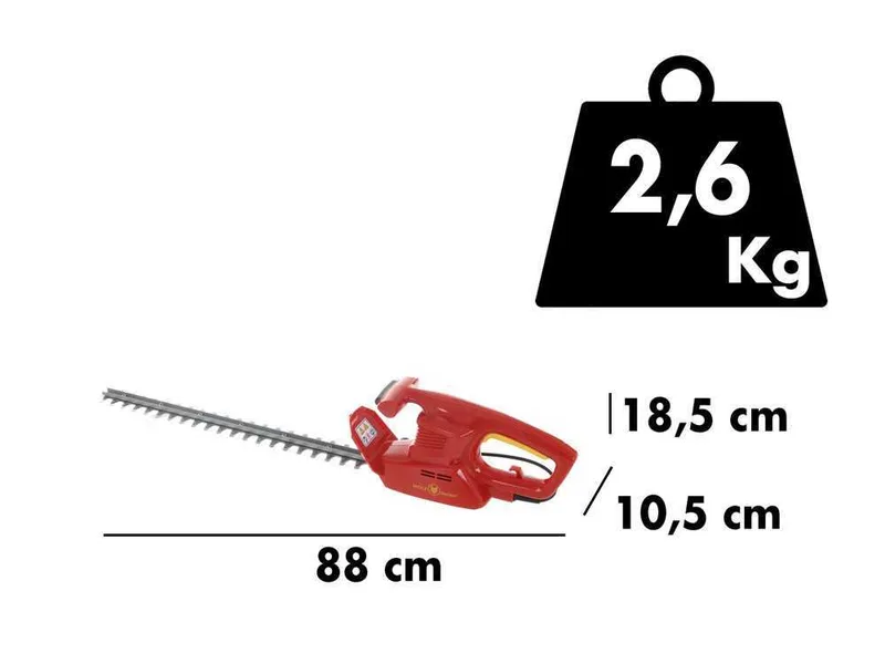 Wolf Garten LYCOS E / 500 H - Taille-haie électrique avec lamier de 55 cm - 500W