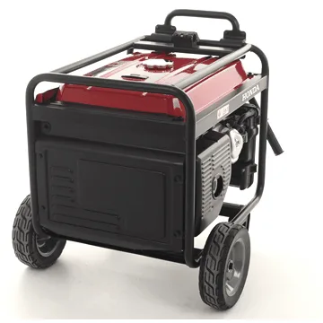 Honda EM 5500CXS - Groupe électrogène sur chariot à essence avec AVR 5.5 kW - Continu 5 kw Monophasé