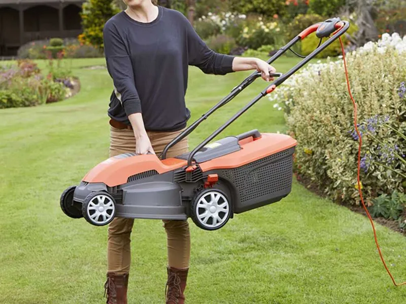 Flymo Speedi-Mo 360C - Tondeuse à gazon électrique - 1500W - Coupe de 36 cm