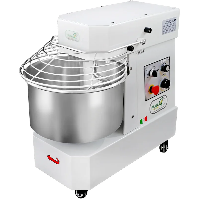Famag IM 20/230 10 Vitesse HH - Pétrin à spirale 20 kg à haute hydratation