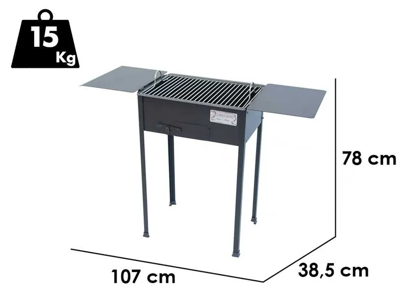 Cruccolini Campagnola - Barbecue artisanal en fonte à charbon